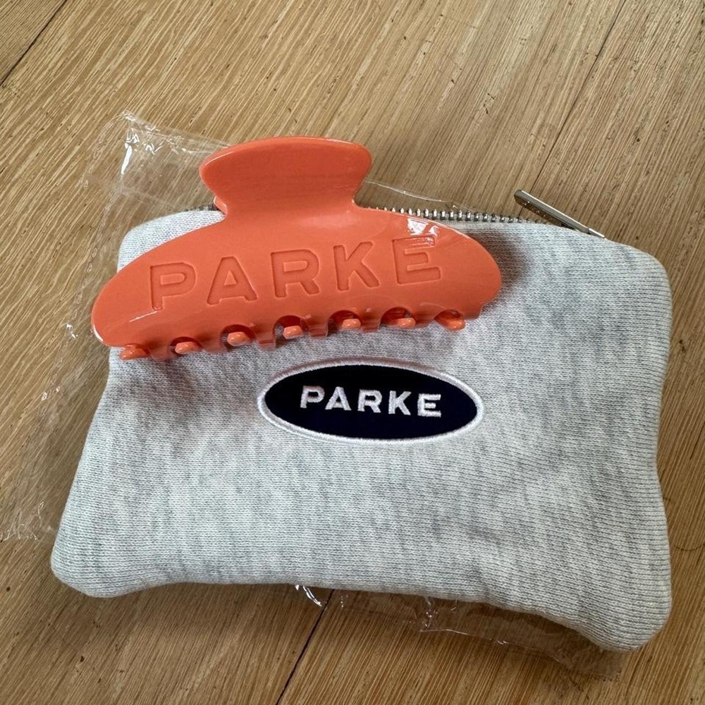 Parke Claw‎ Clip Creamsicle Orange Hair Clip NEW In-Hand